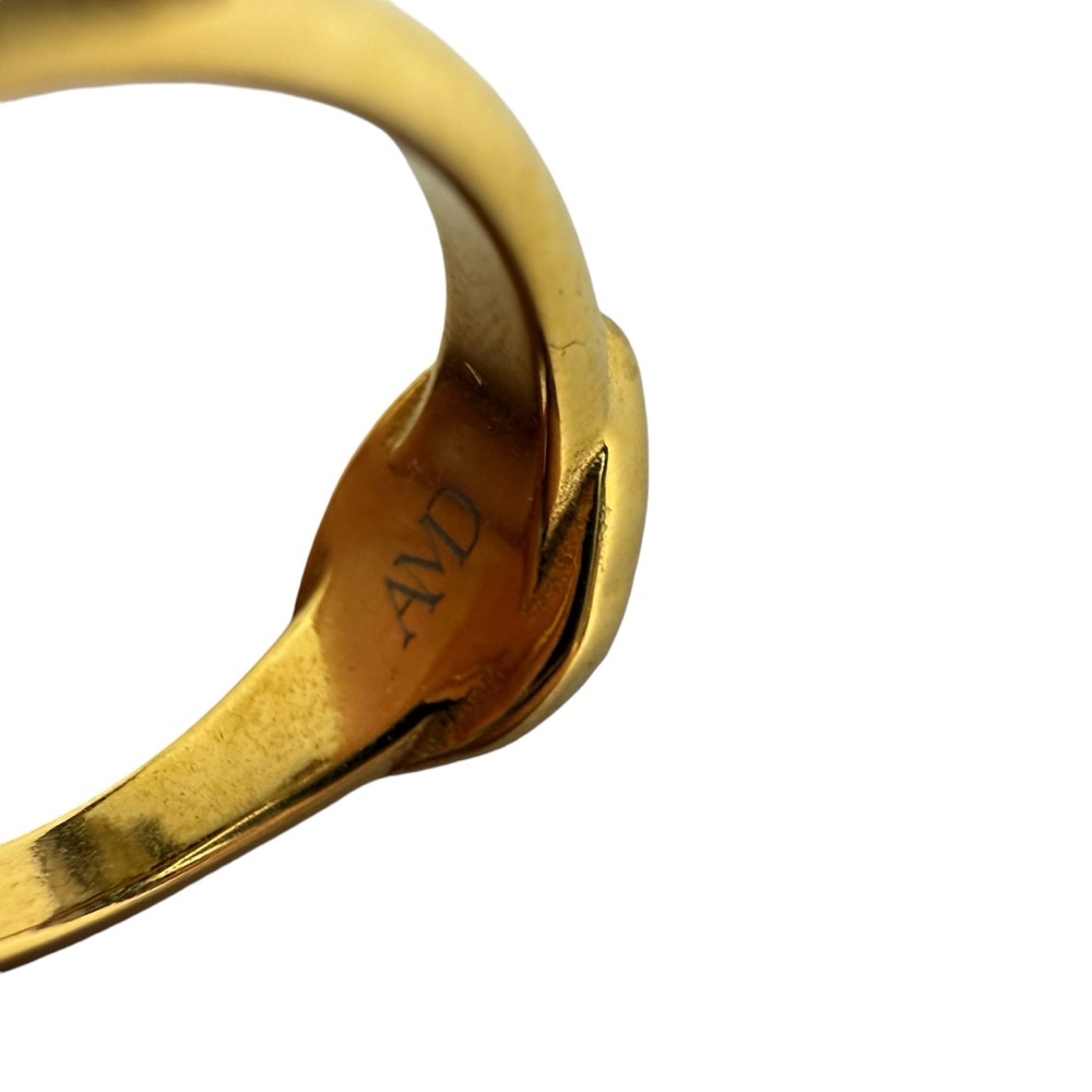 AMD Collective Starry Eye Gold Color Ring - Picture 3 of 5